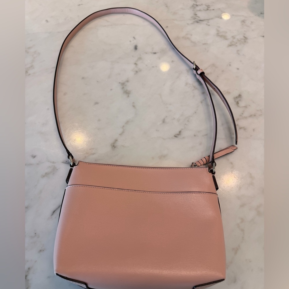 Kate Spade Blush Medium Crossbody Bag, EUC, 10”wide, 8”tall, 3”base - Picture 4 of 6